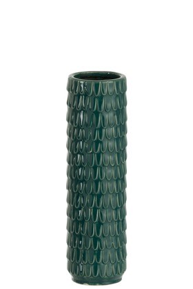 Vase vert H 29 cm